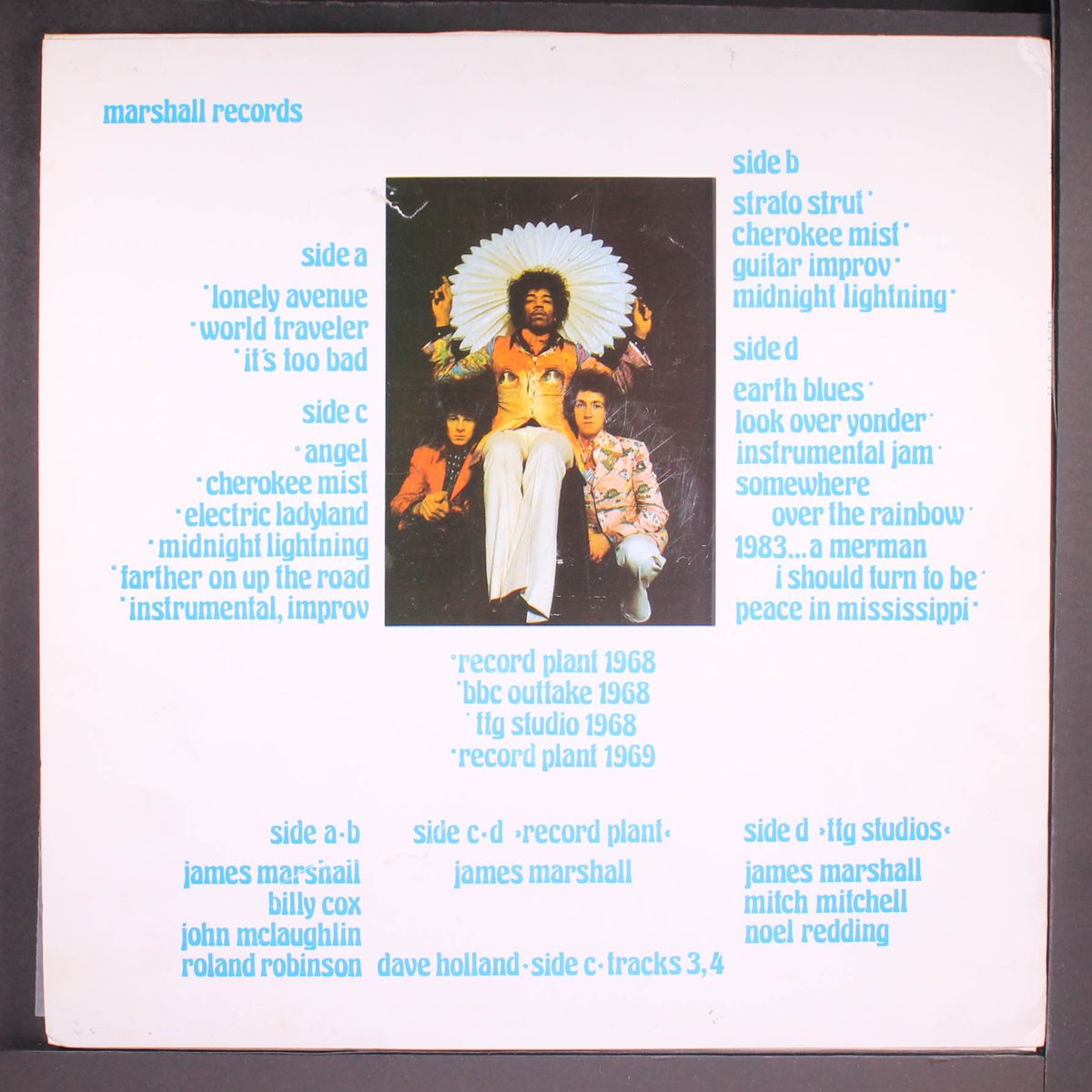 ladyland in flames by JIMI HENDRIX