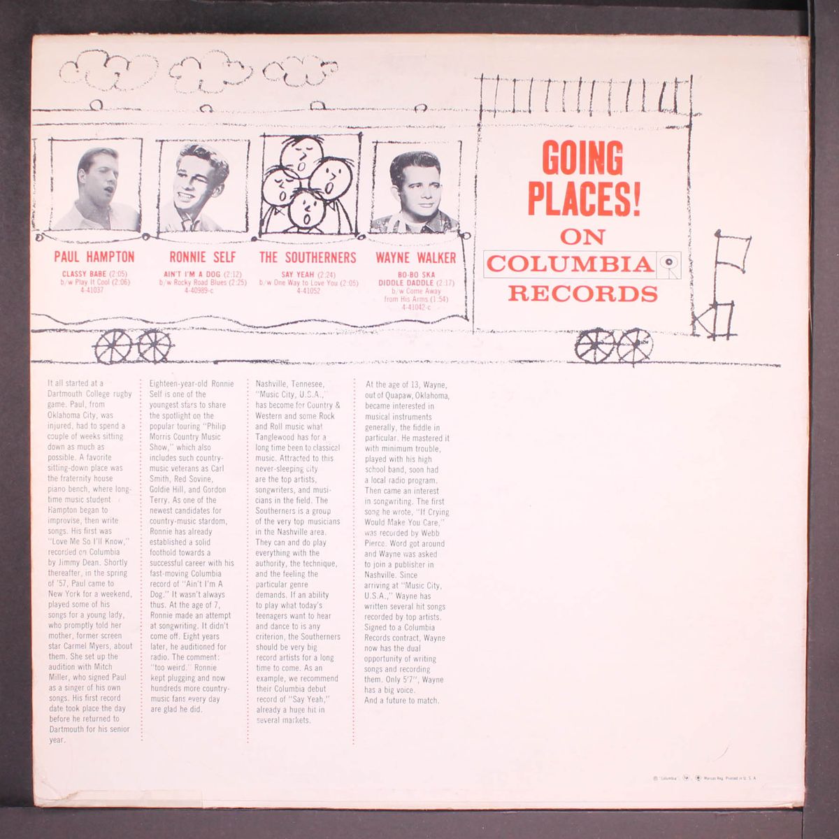known faces, new faces, going places! by VARIOUS