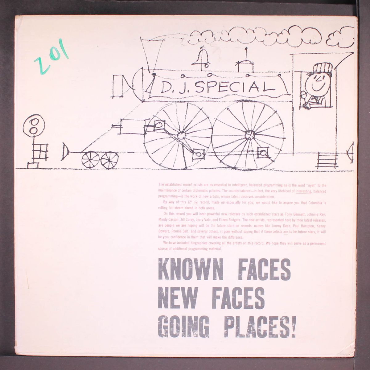 known faces, new faces, going places! by VARIOUS
