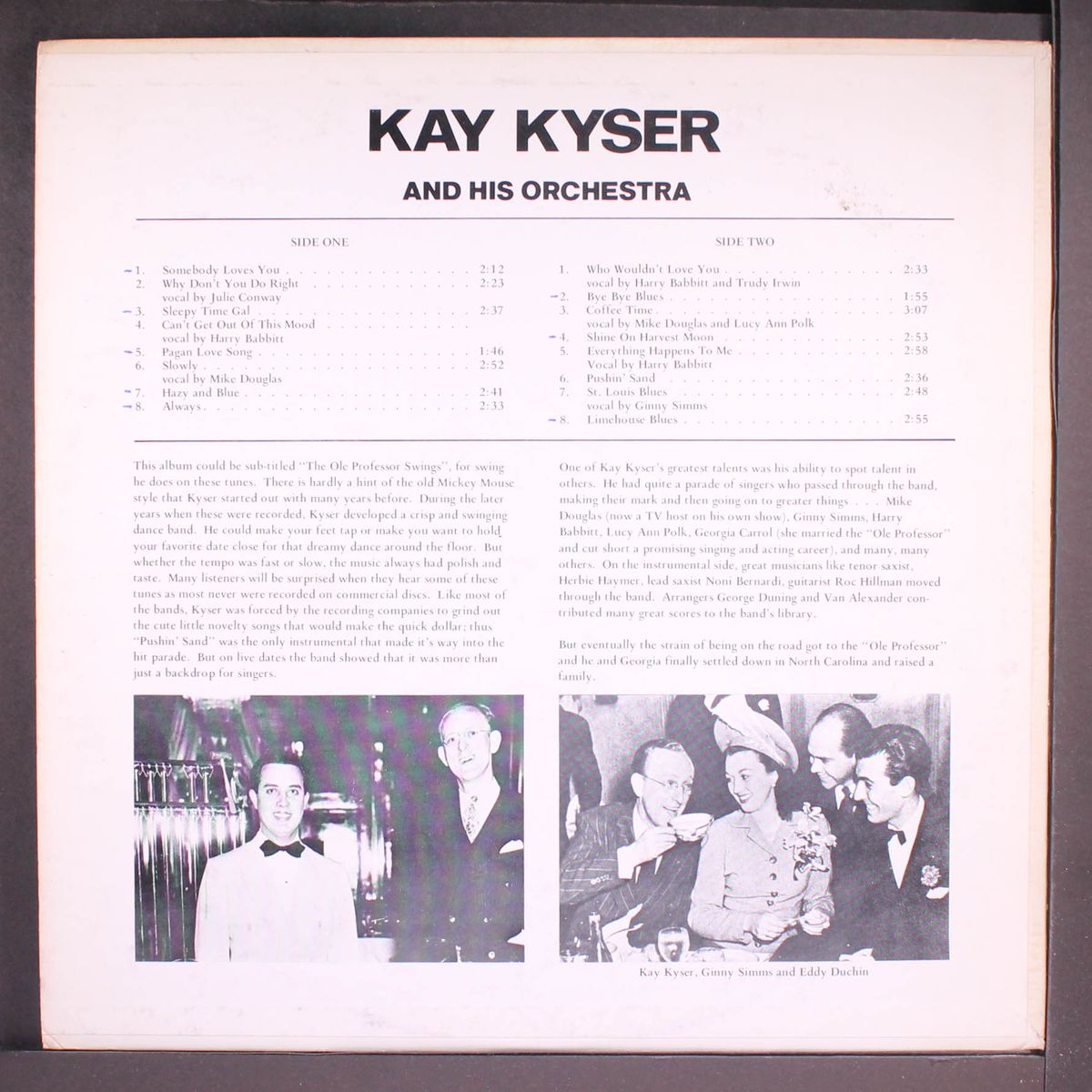 pushin' sand by KAY KYSER