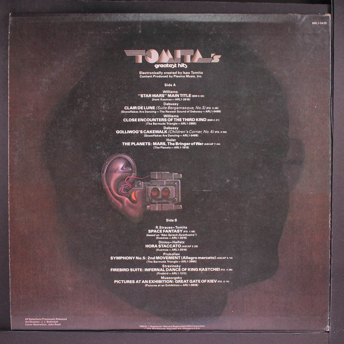 greatest hits by TOMITA