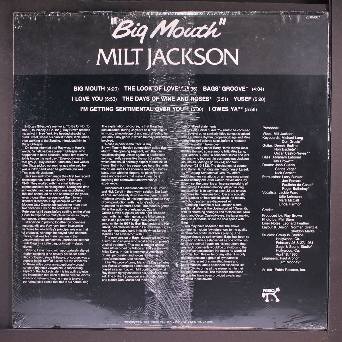 big mouth by MILT JACKSON