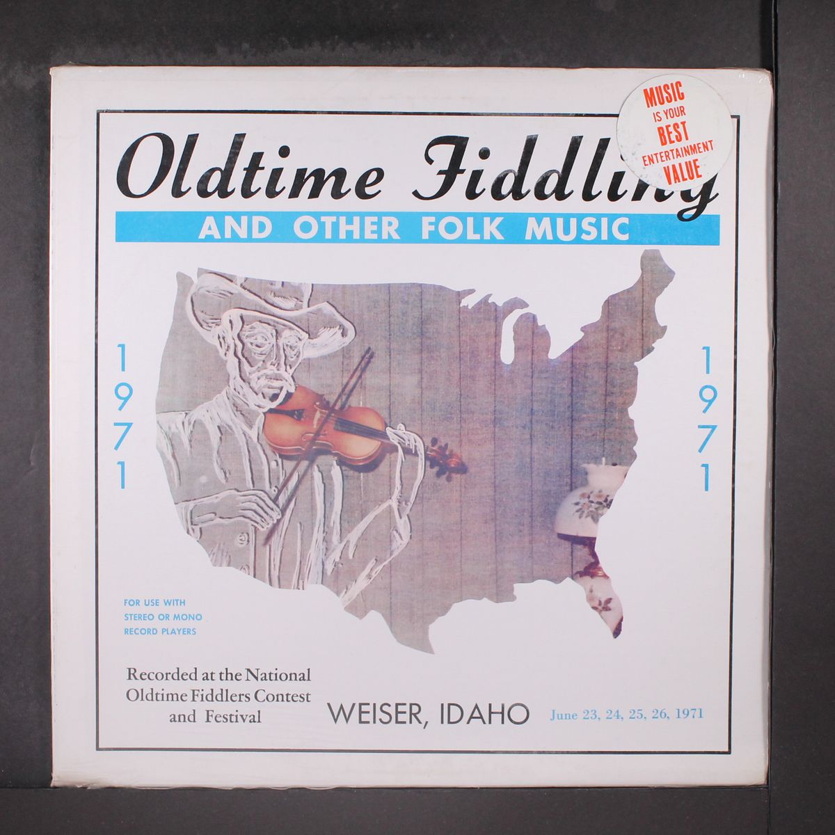 oldtime fiddling, 1971 by VARIOUS