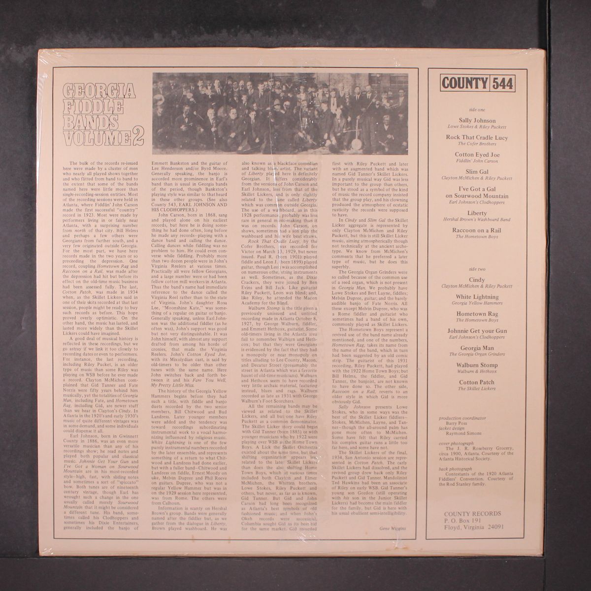 georgia fiddle bands, vol. 2 by VARIOUS