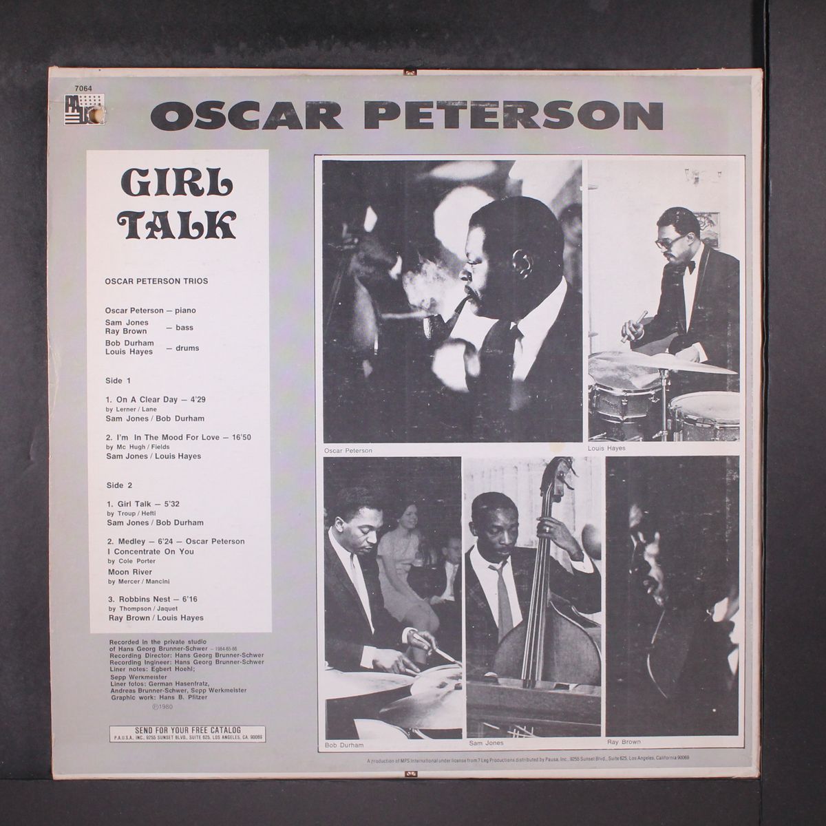 girl talk by OSCAR PETERSON