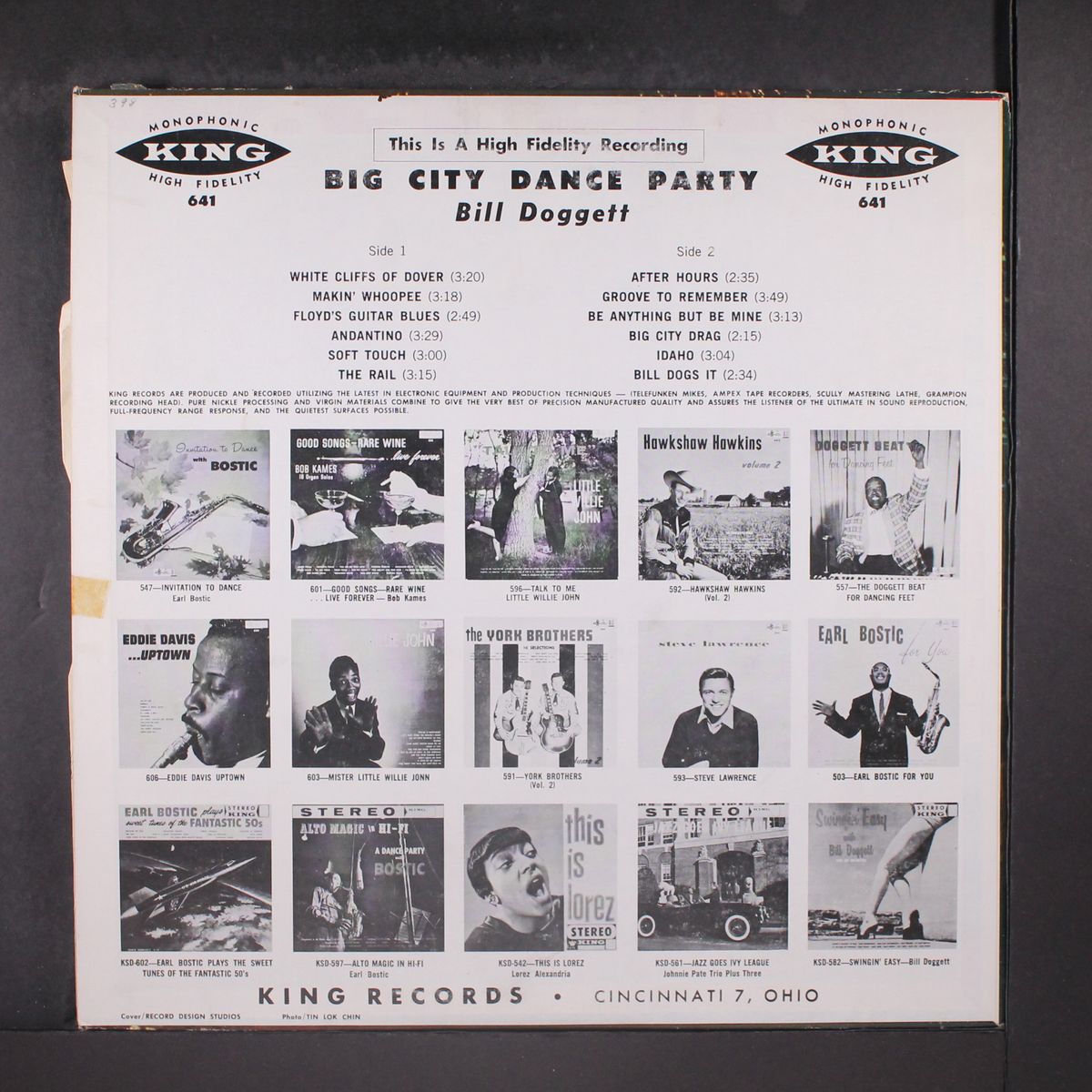 big city dance party by BILL DOGGETT