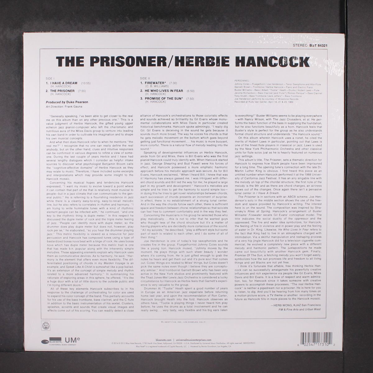 the prisoner by HERBIE HANCOCK