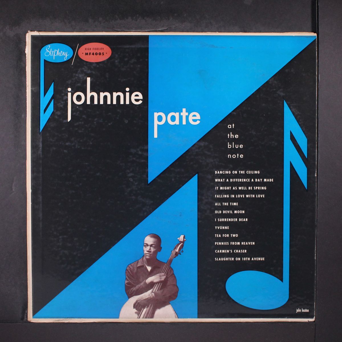 at the blue note by JOHNNIE PATE