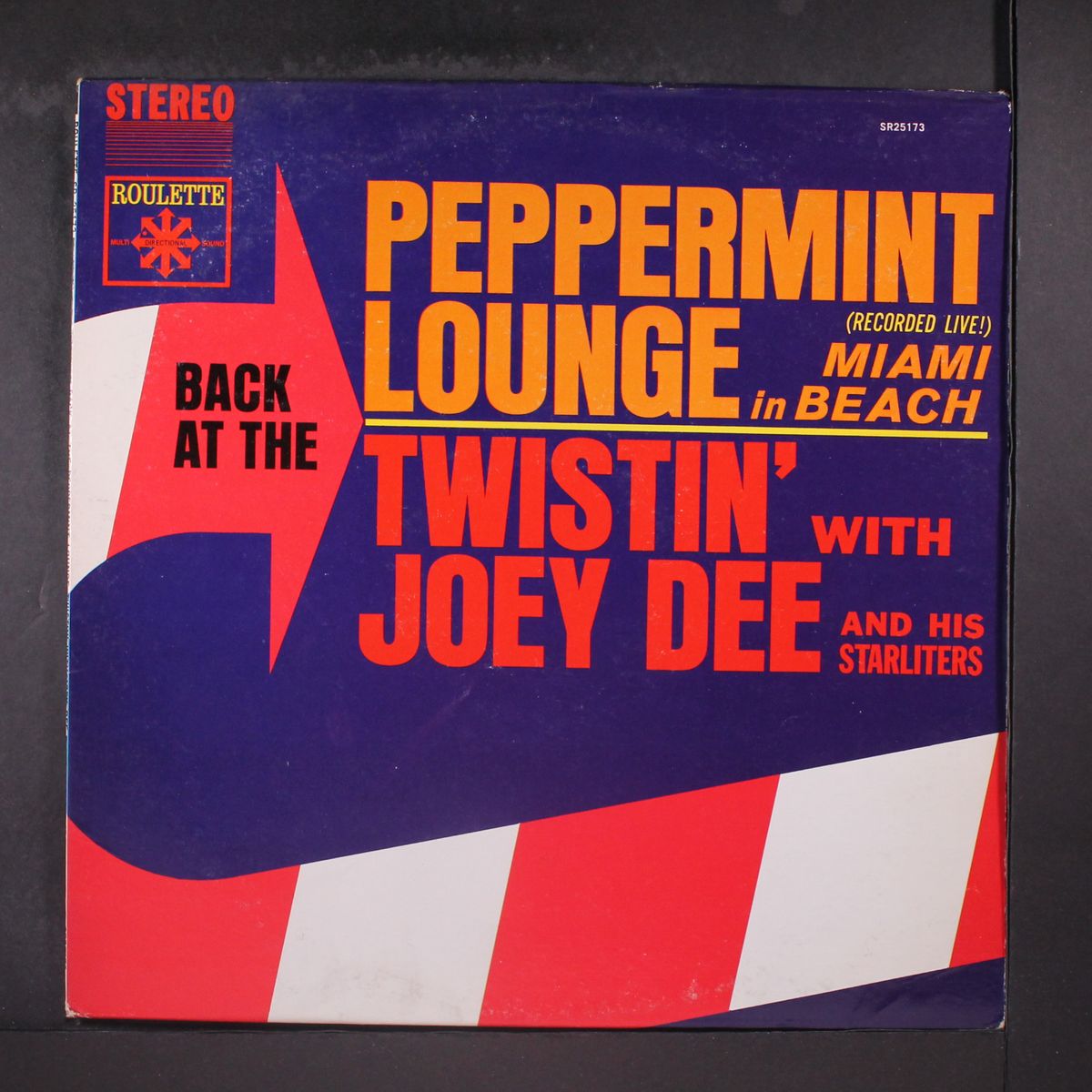back at the peppermint lounge: twistin' with joey dee & starliters by JOEY DEE & STARLITERS