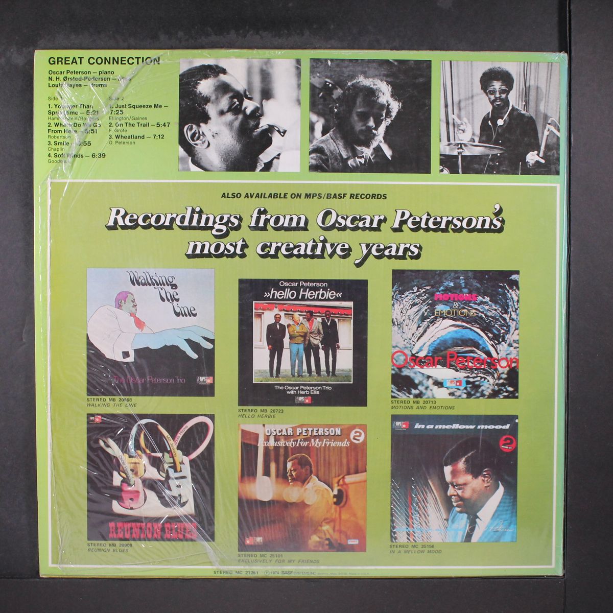 great connection by OSCAR PETERSON