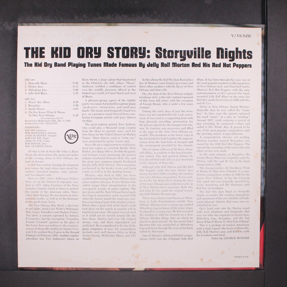 storyville nights by KID ORY