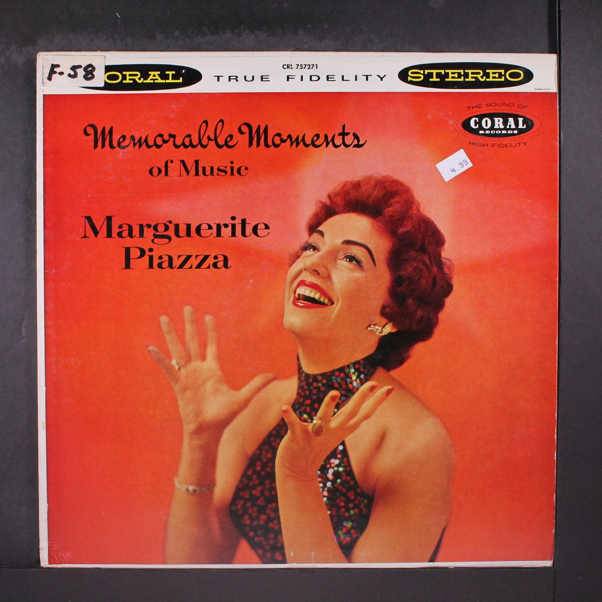 memorable moments of music by MARGUERITE PIAZZA