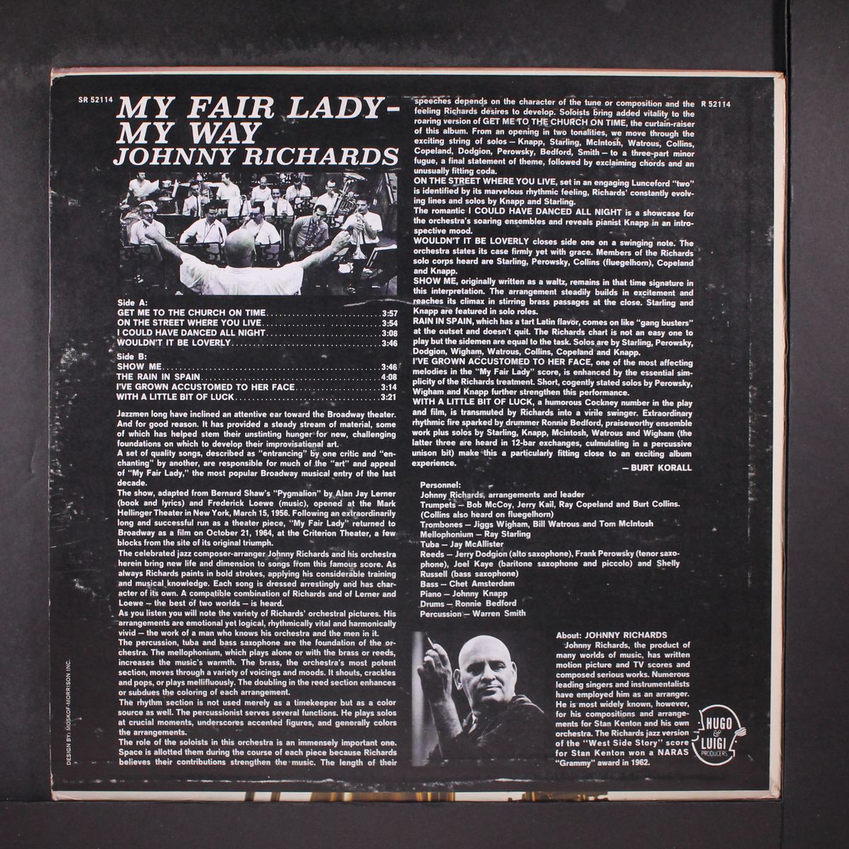 my fair lady by JOHNNY RICHARDS