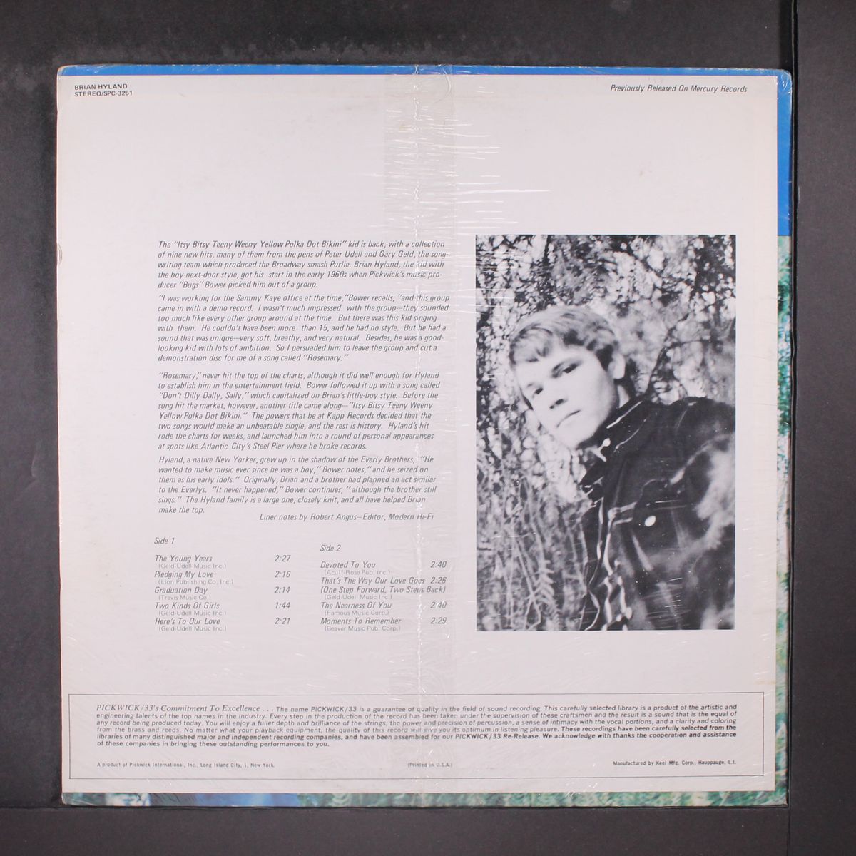 young years by BRIAN HYLAND