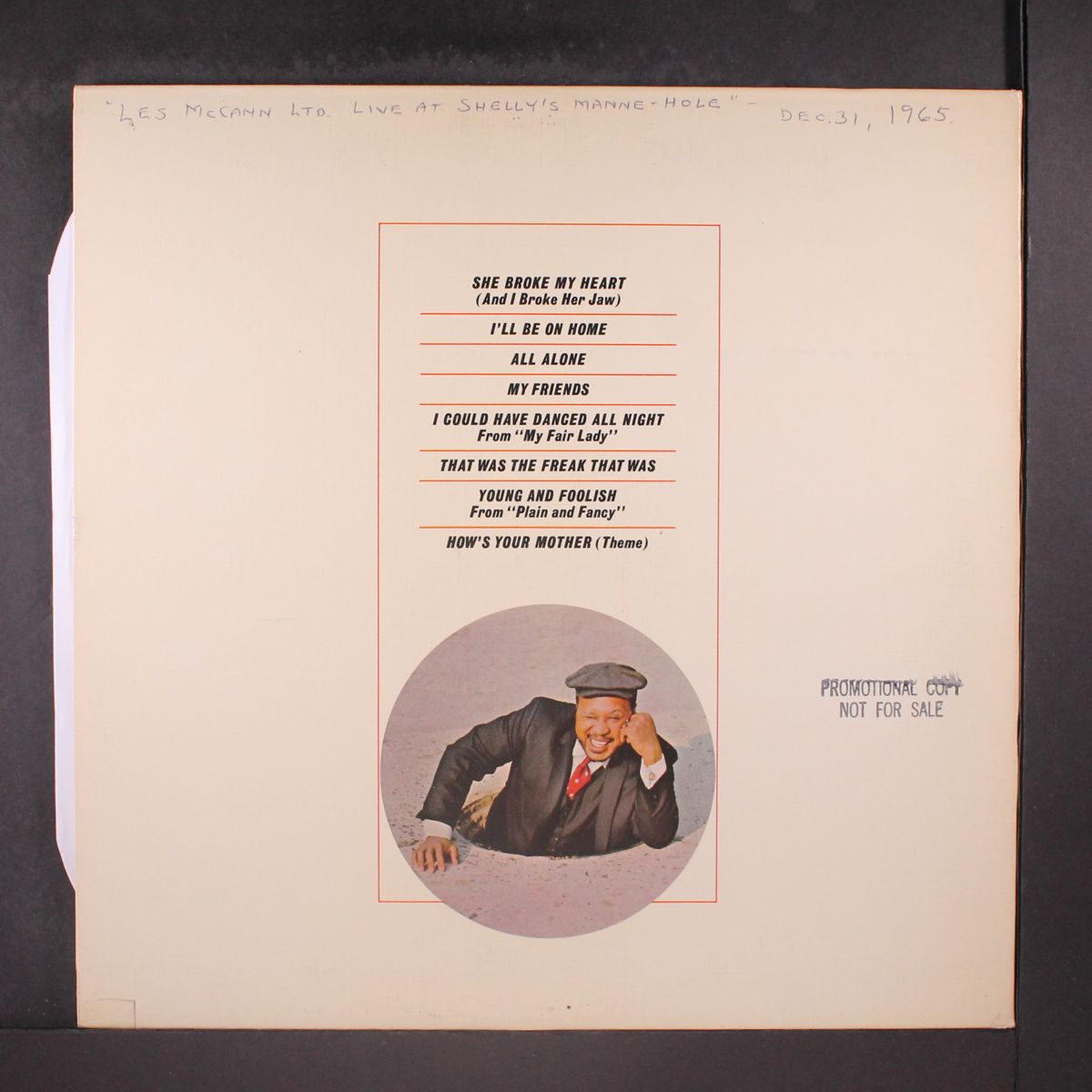 live at shelly's manne-hole by LES MCCANN