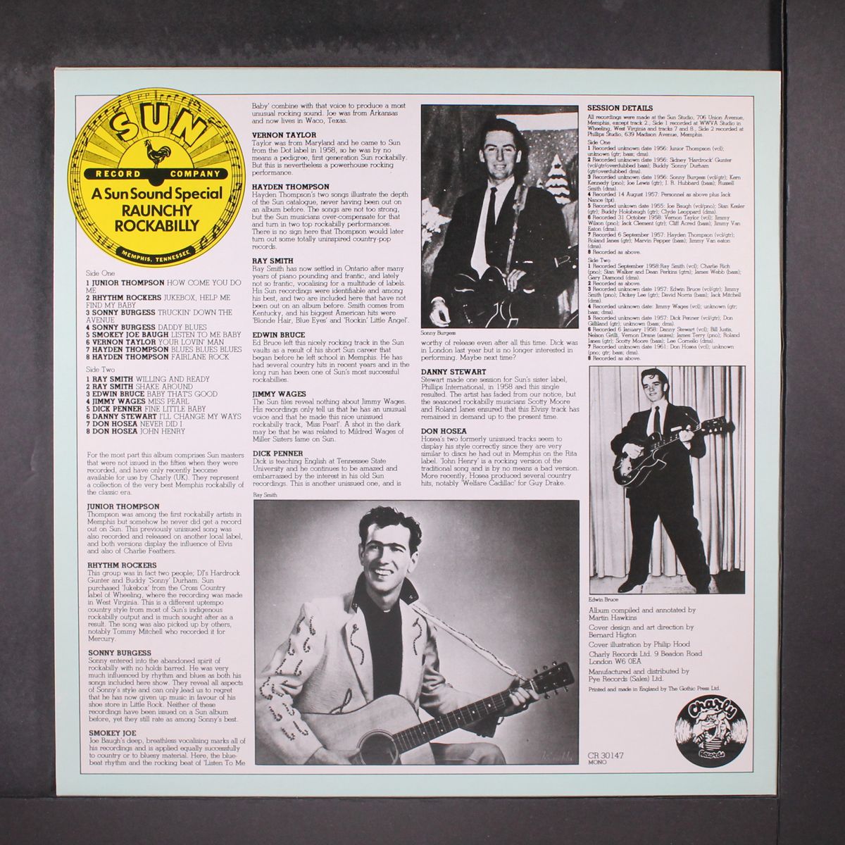 raunchy rockabilly, sun sound special by VARIOUS