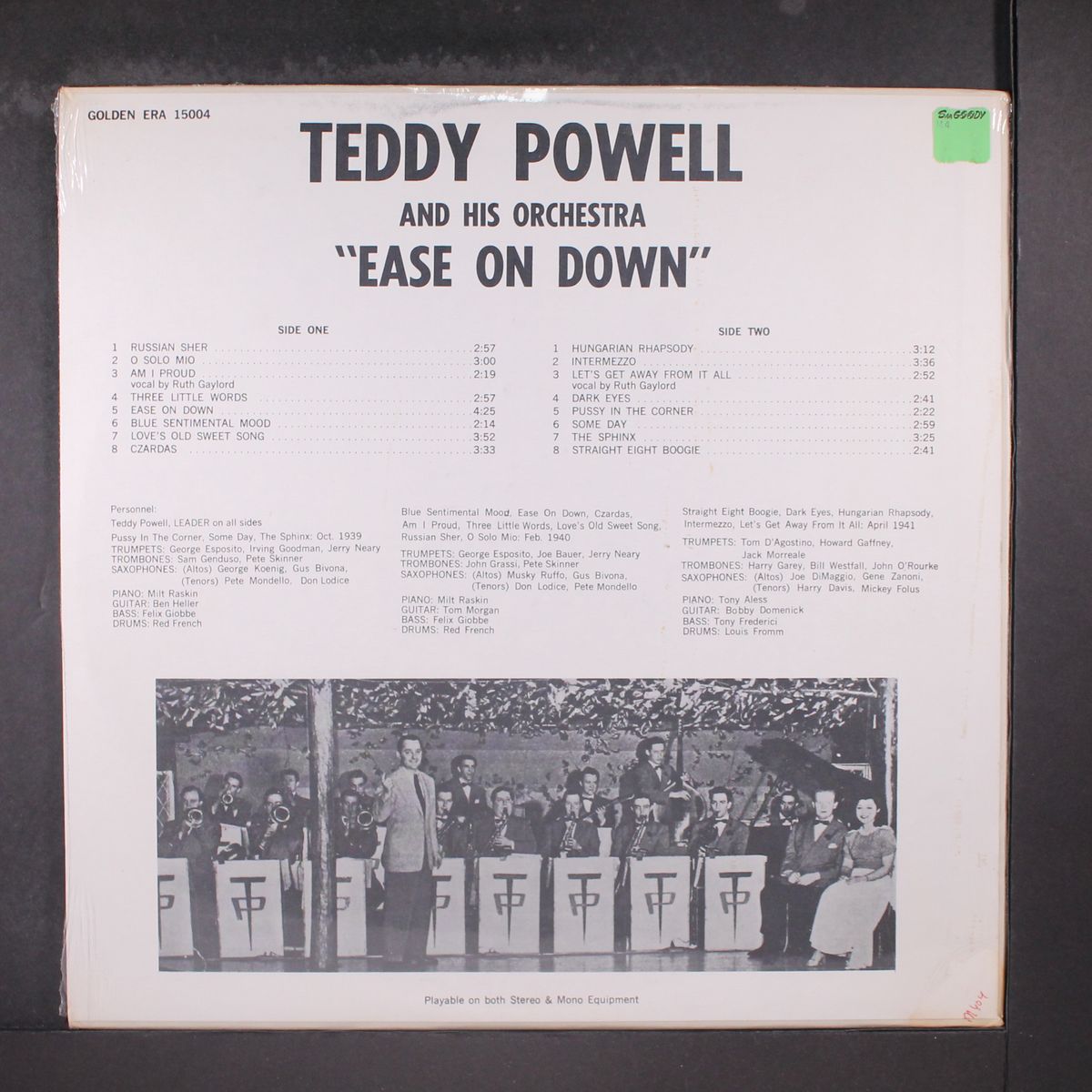 ease on down by TEDDY POWELL
