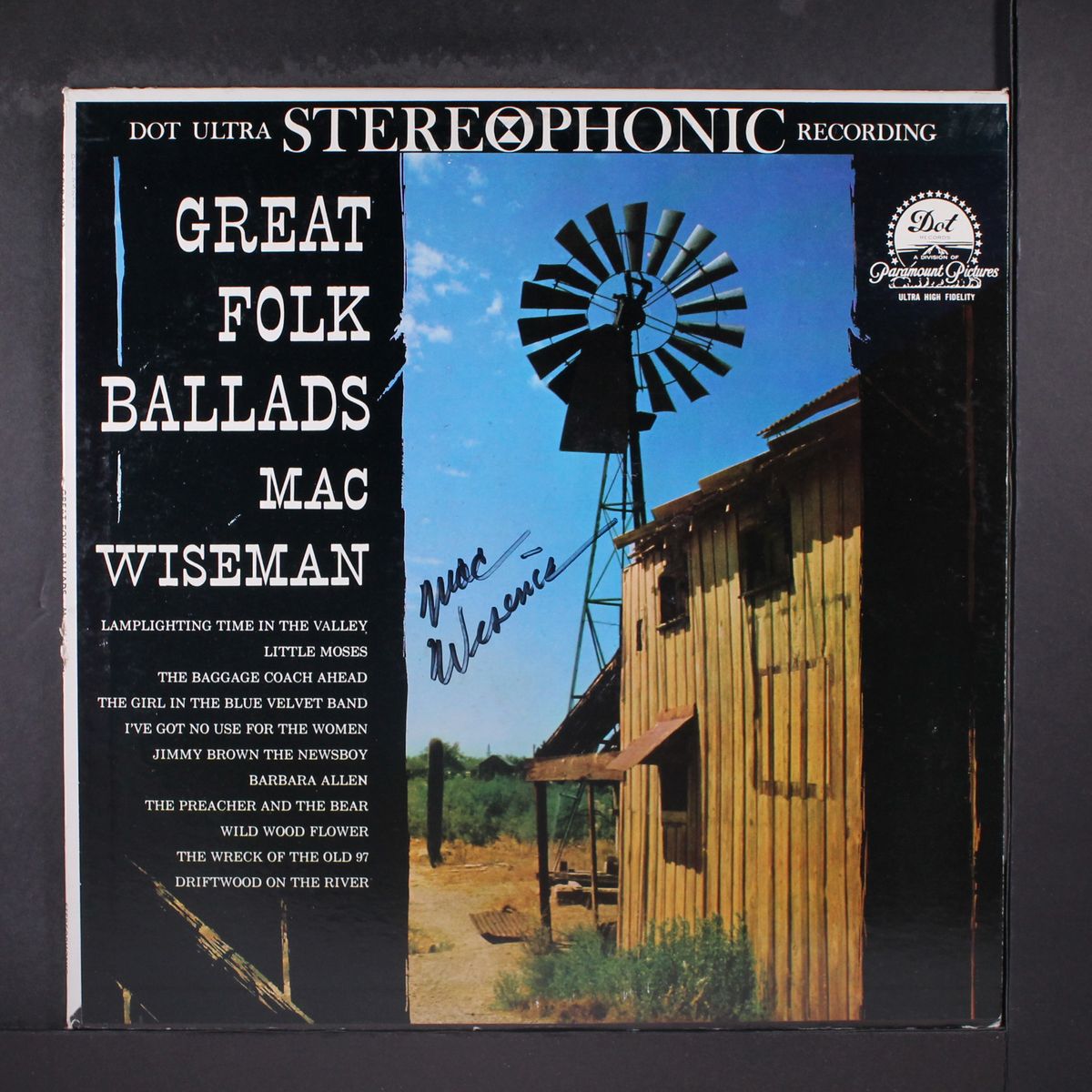 great folk ballads by MAC WISEMAN
