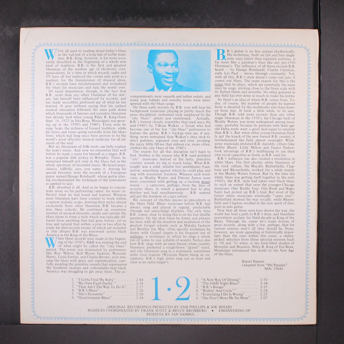 anthology of the blues by B.B. KING