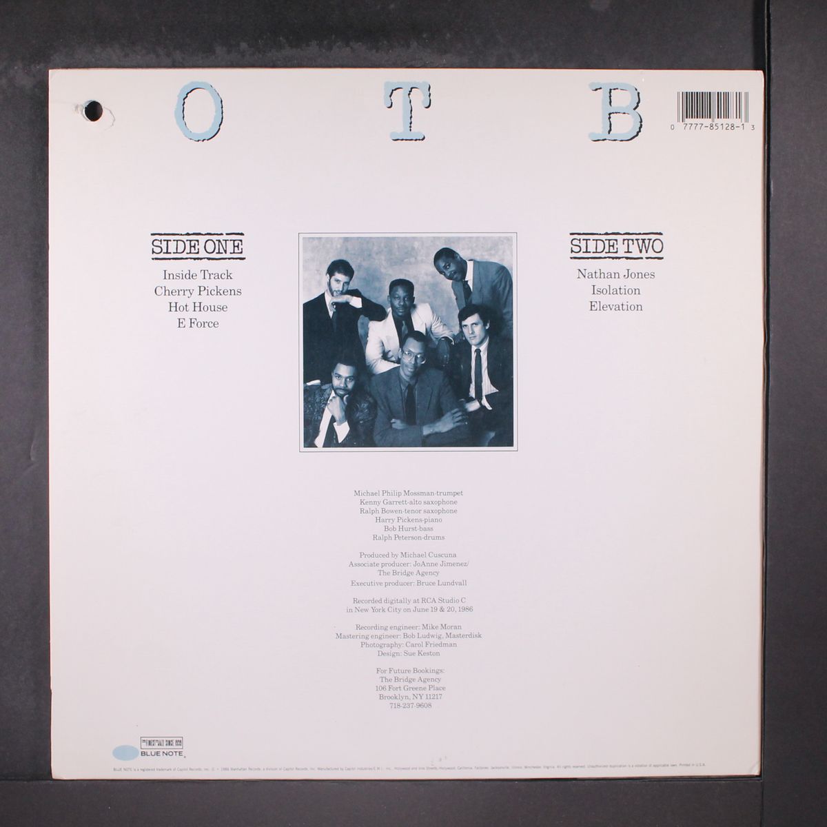 inside track by OUT OF THE BLUE