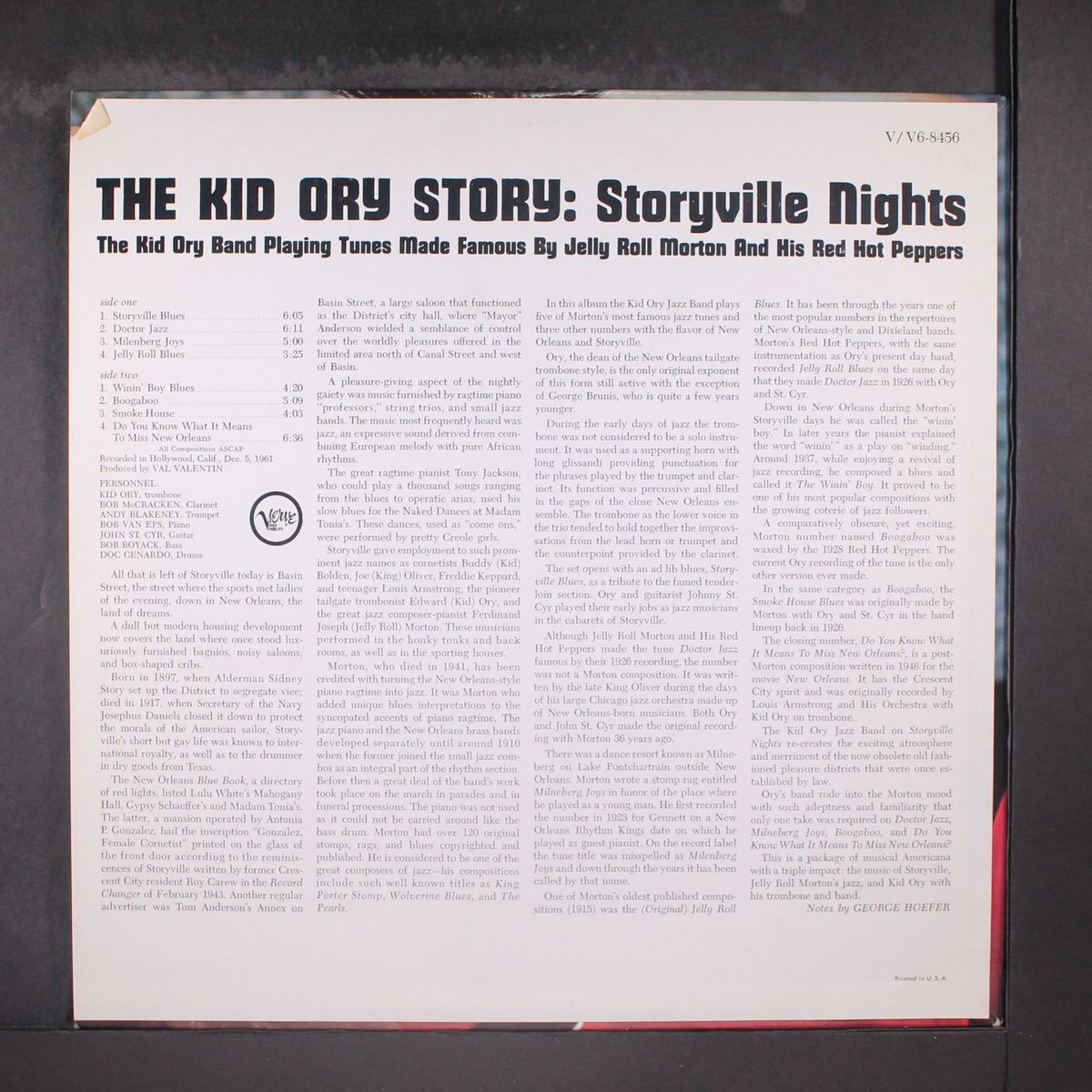 storyville nights by KID ORY