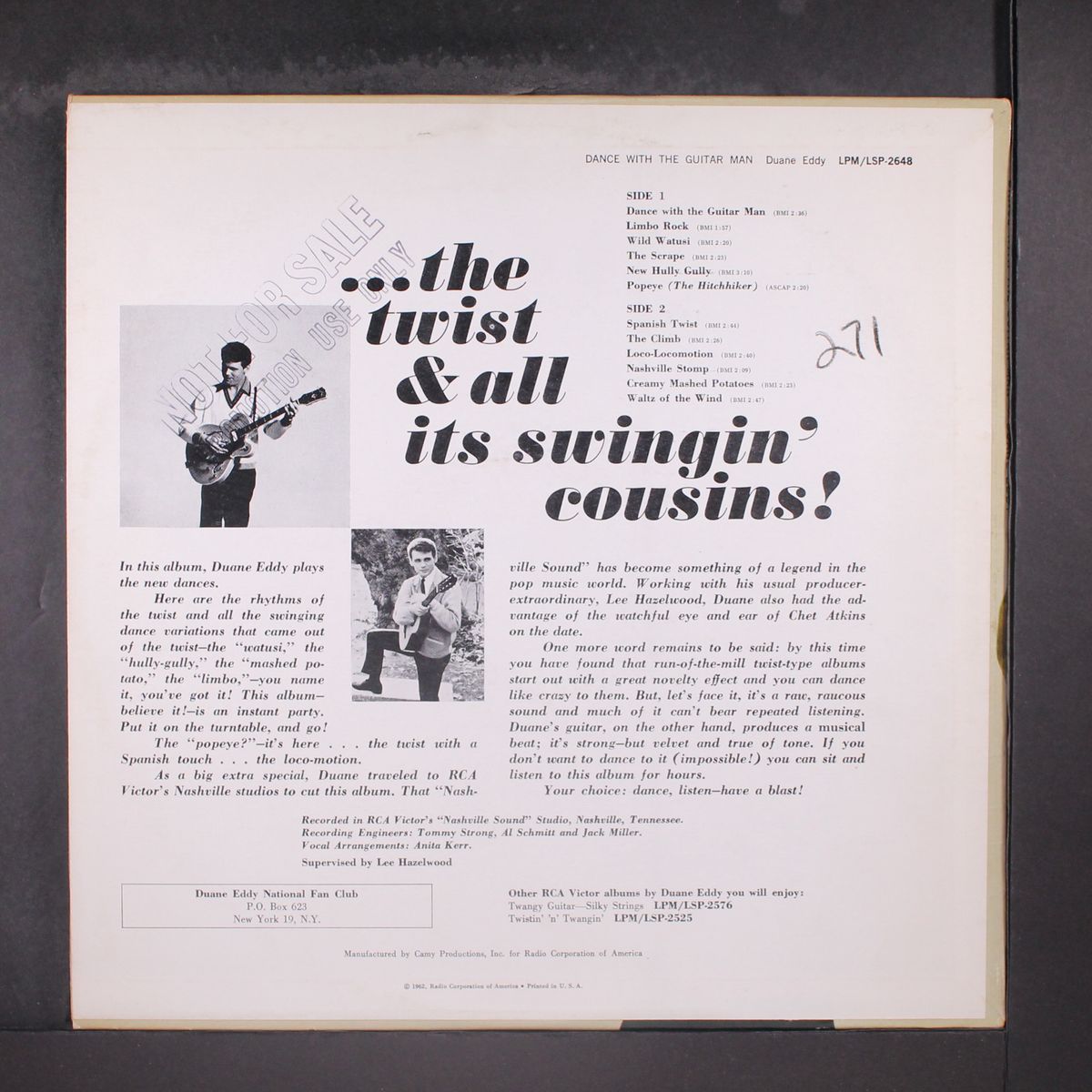 dance with the guitar man by DUANE EDDY
