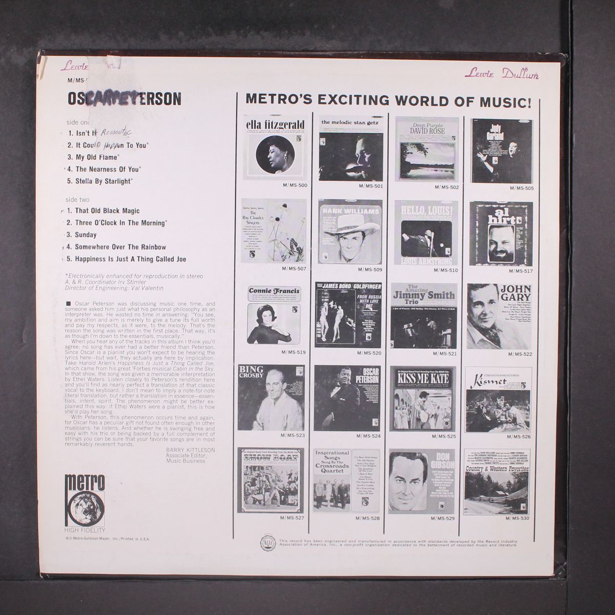 oscar peterson by OSCAR PETERSON