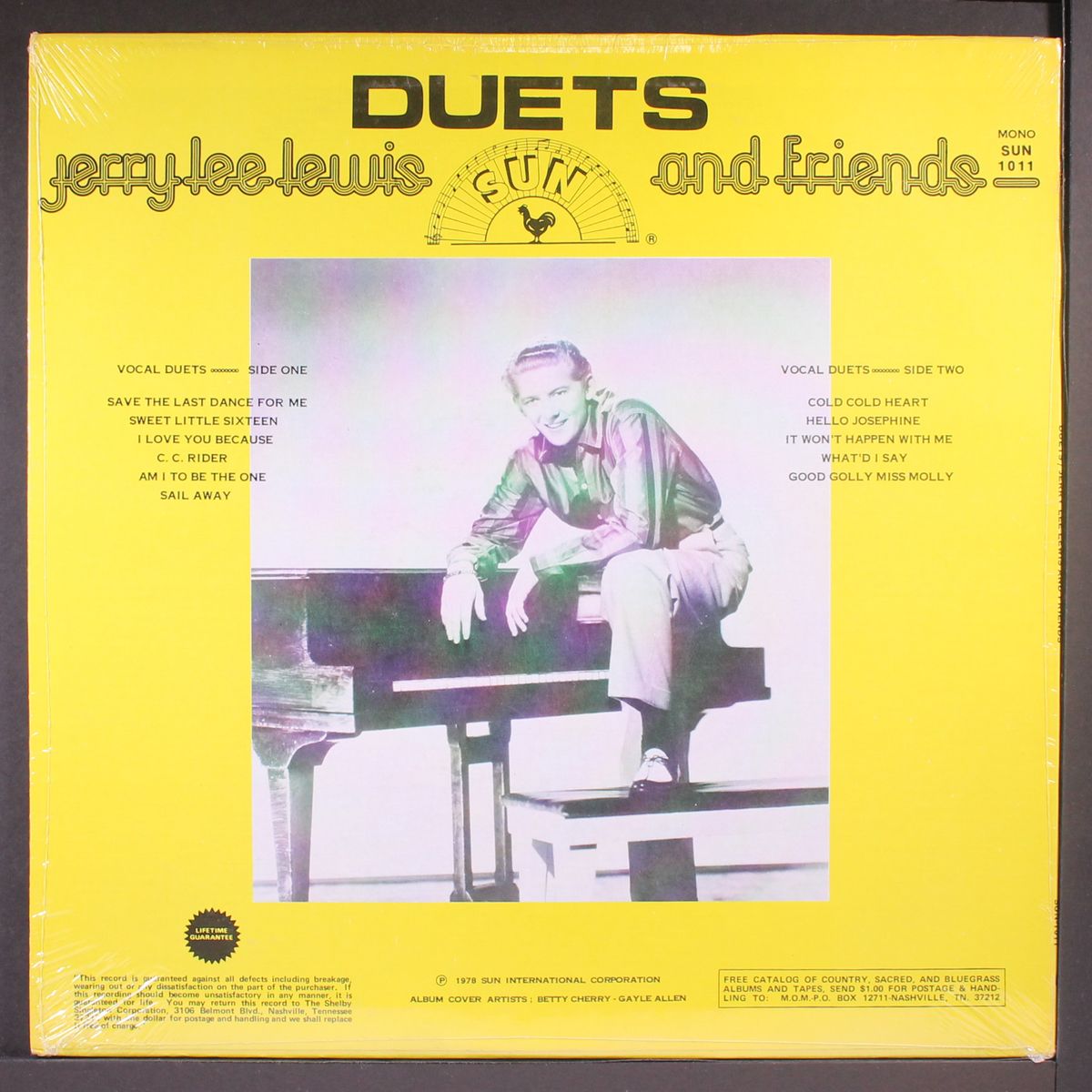duets by JERRY LEE LEWIS & FRIENDS