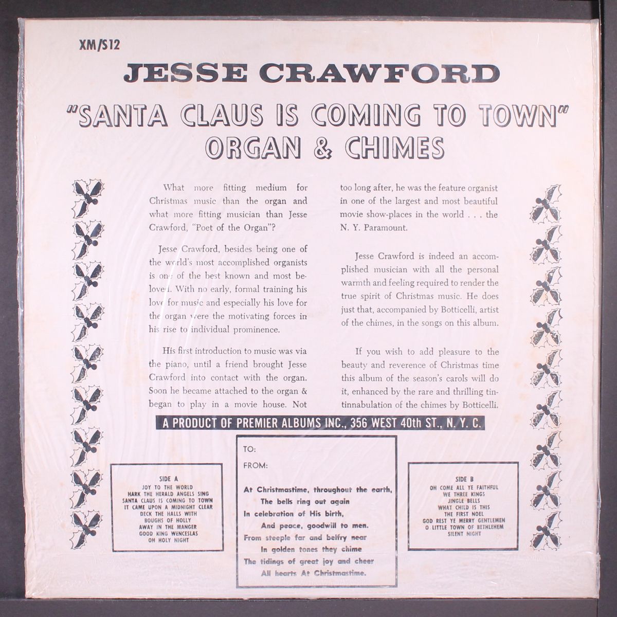 family favorites for christmas by JESSE CRAWFORD