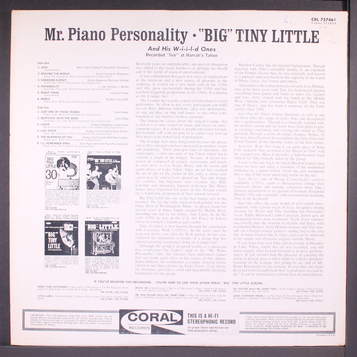 mr. piano personality by BIG TINY LITTLE
