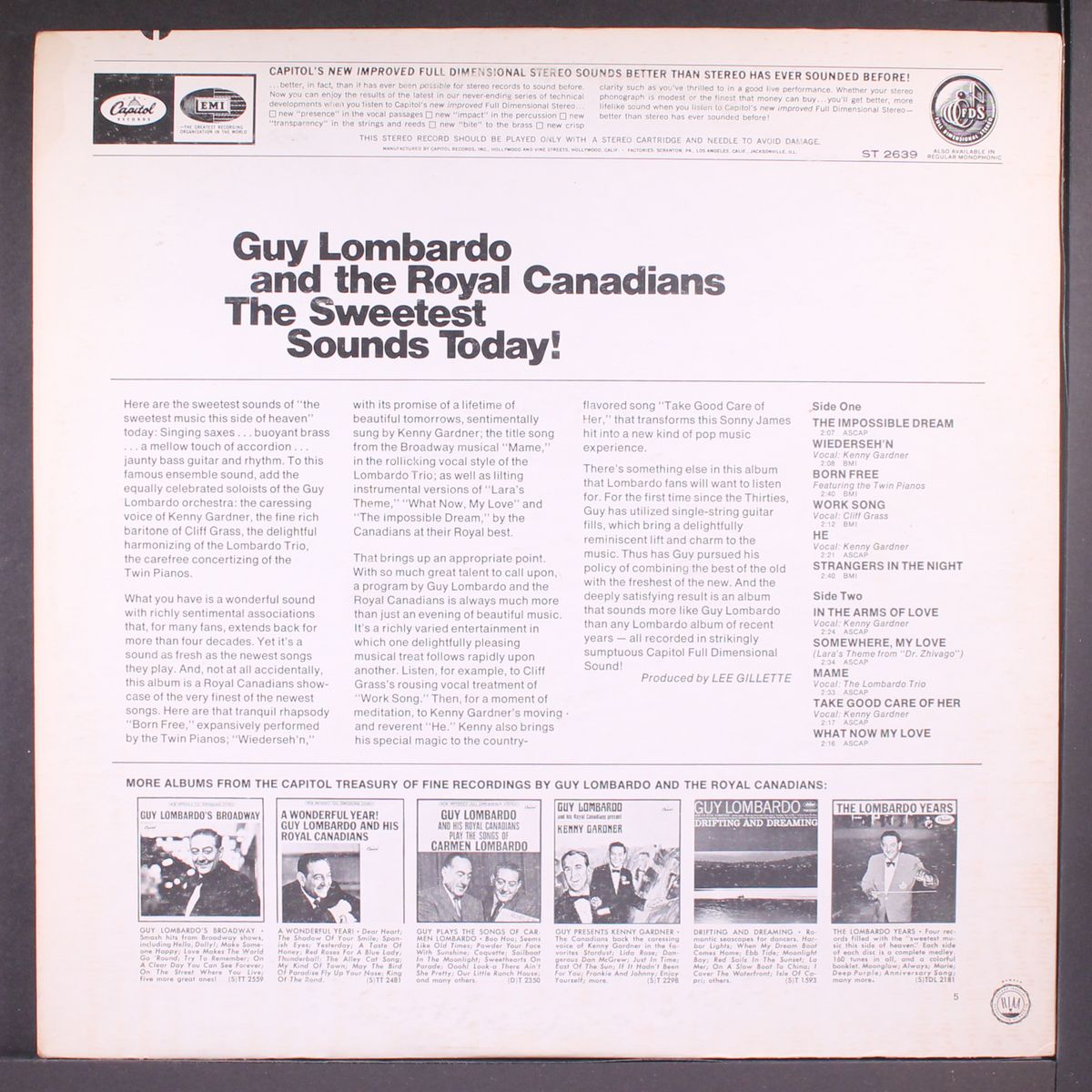 the sweetest sounds today! by GUY LOMBARDO