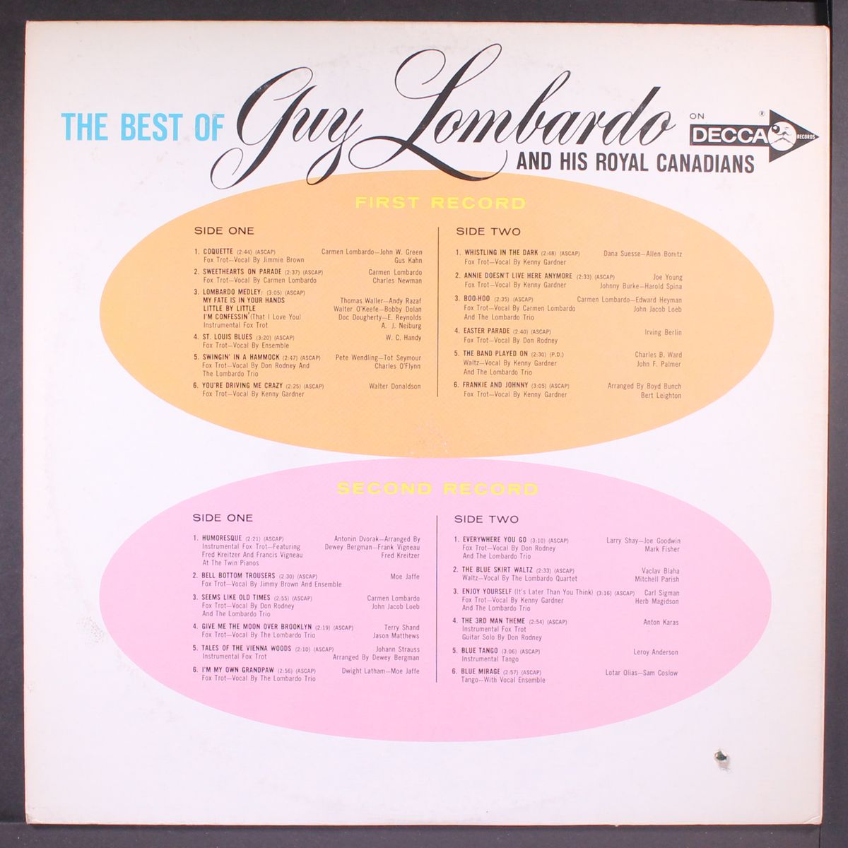 best of by GUY LOMBARDO
