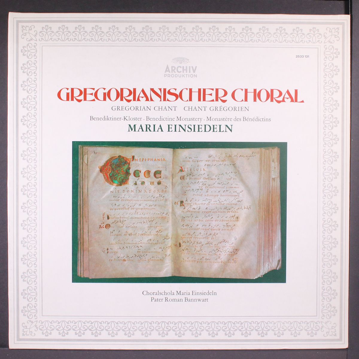 the tradition of the gregorian chant, vol. 1 by MARIA EINSIEDELN BENEDICTINE MONASTERY