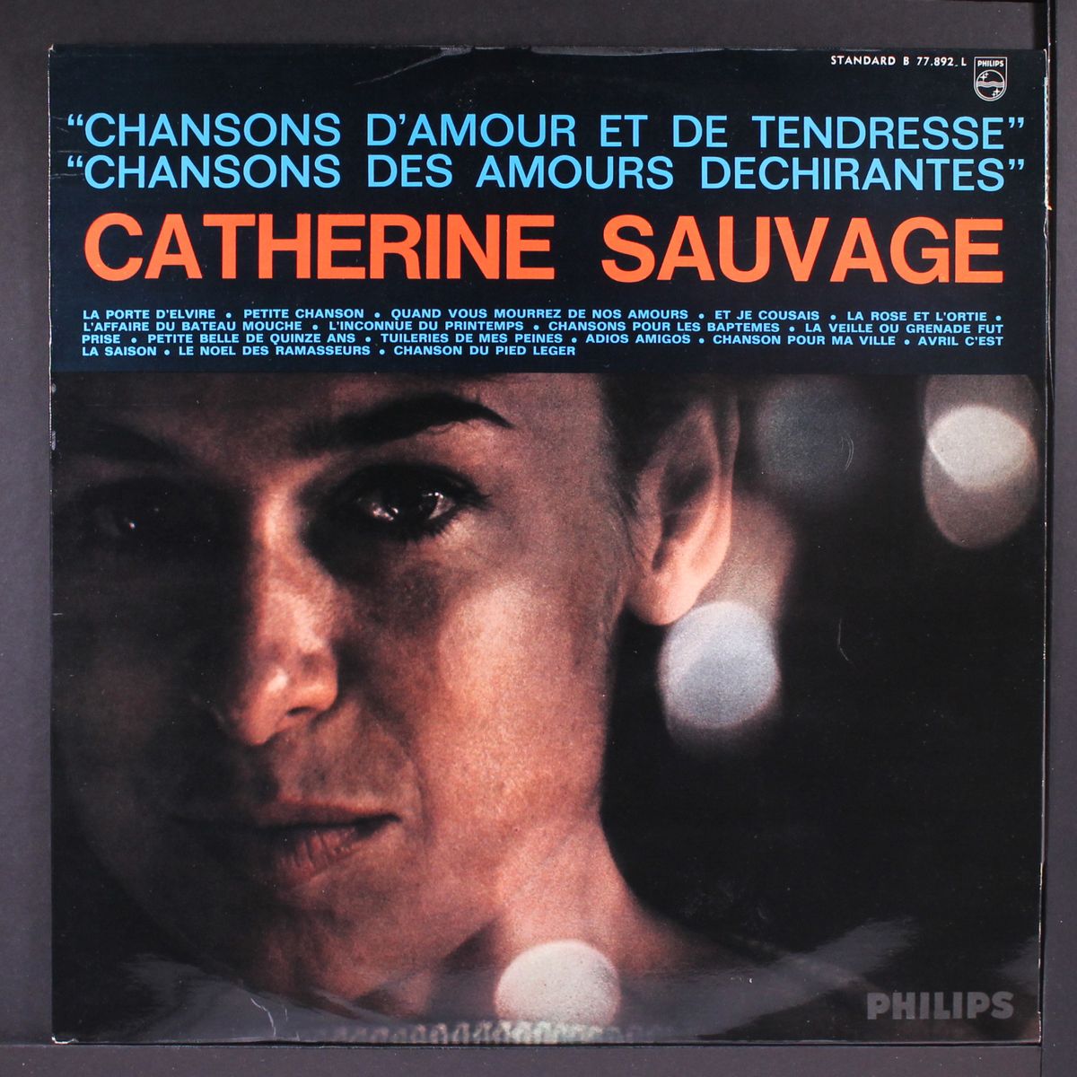chansons d'amour et de tendresse - chansons des amours déchirantes by CATHERINE SAUVAGE