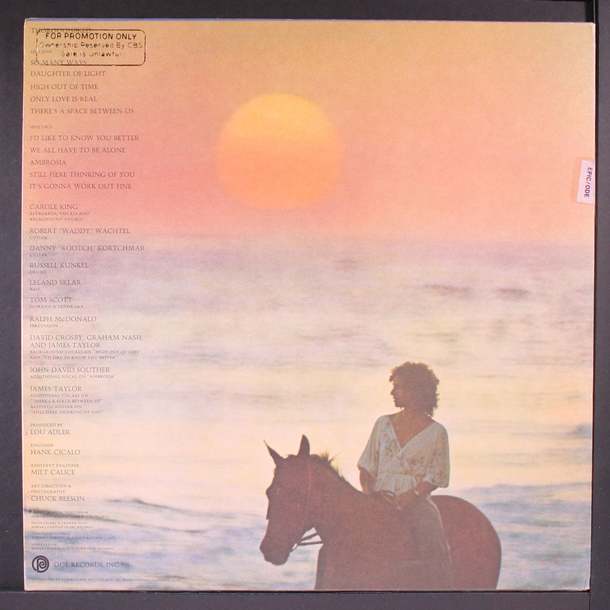 thoroughbred by CAROLE KING