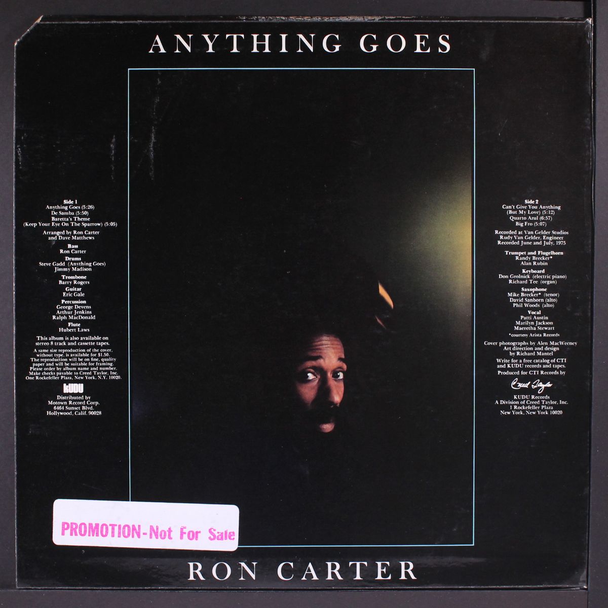 anything goes by RON CARTER