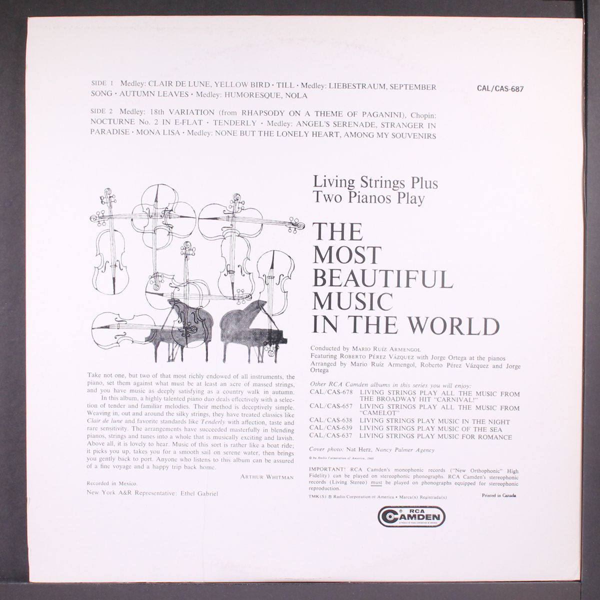 play the most beautiful music in the world by LIVING STRINGS & TWO PIANOS