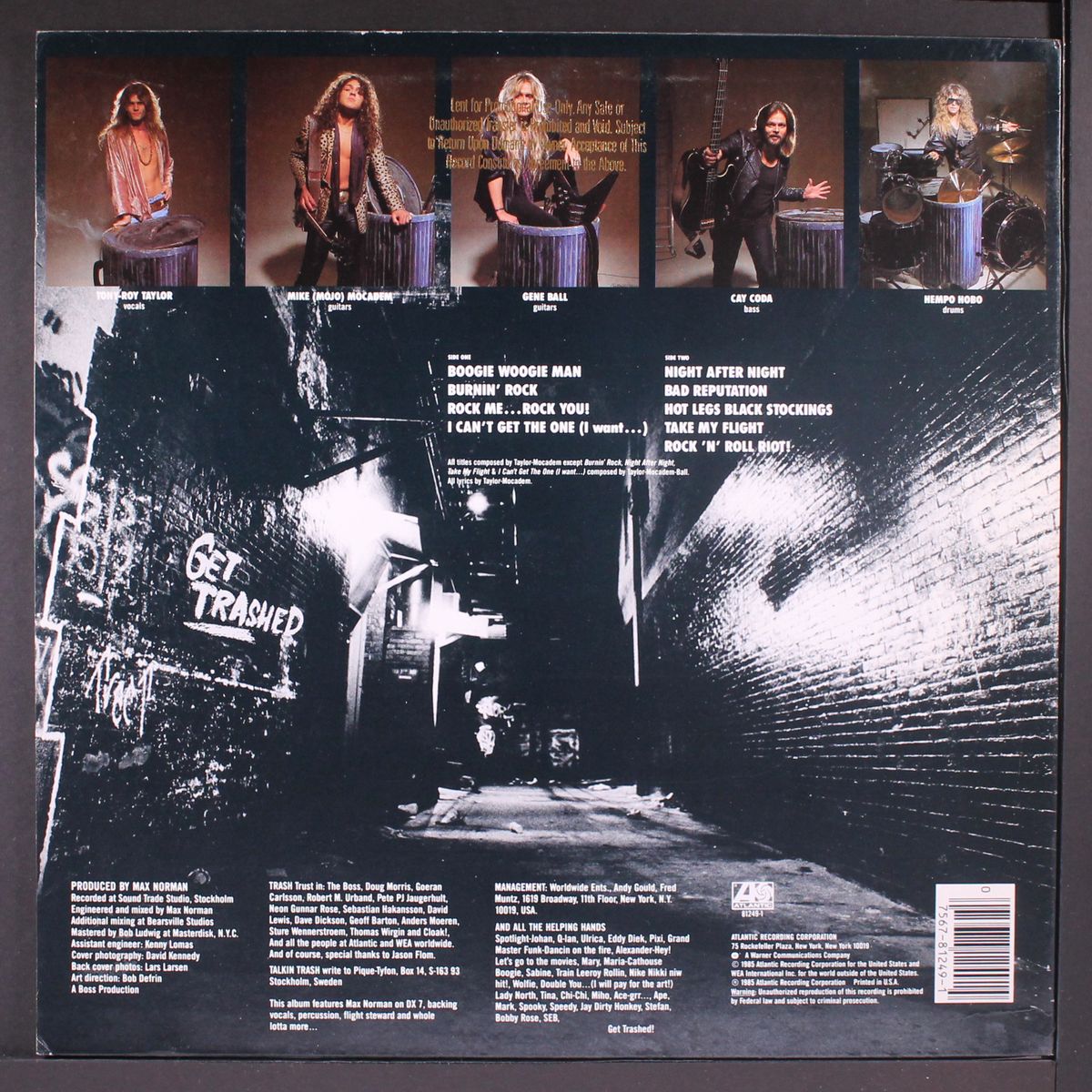 burnin' rock by TRASH