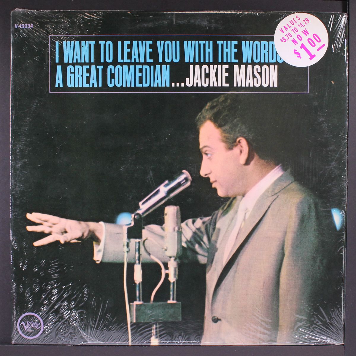 i want to leave you with the words of a great comedian by JACKIE MASON
