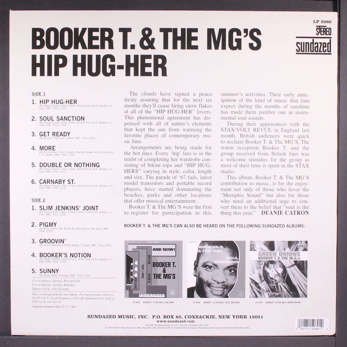 hip hug-her by BOOKER T. & THE MGS