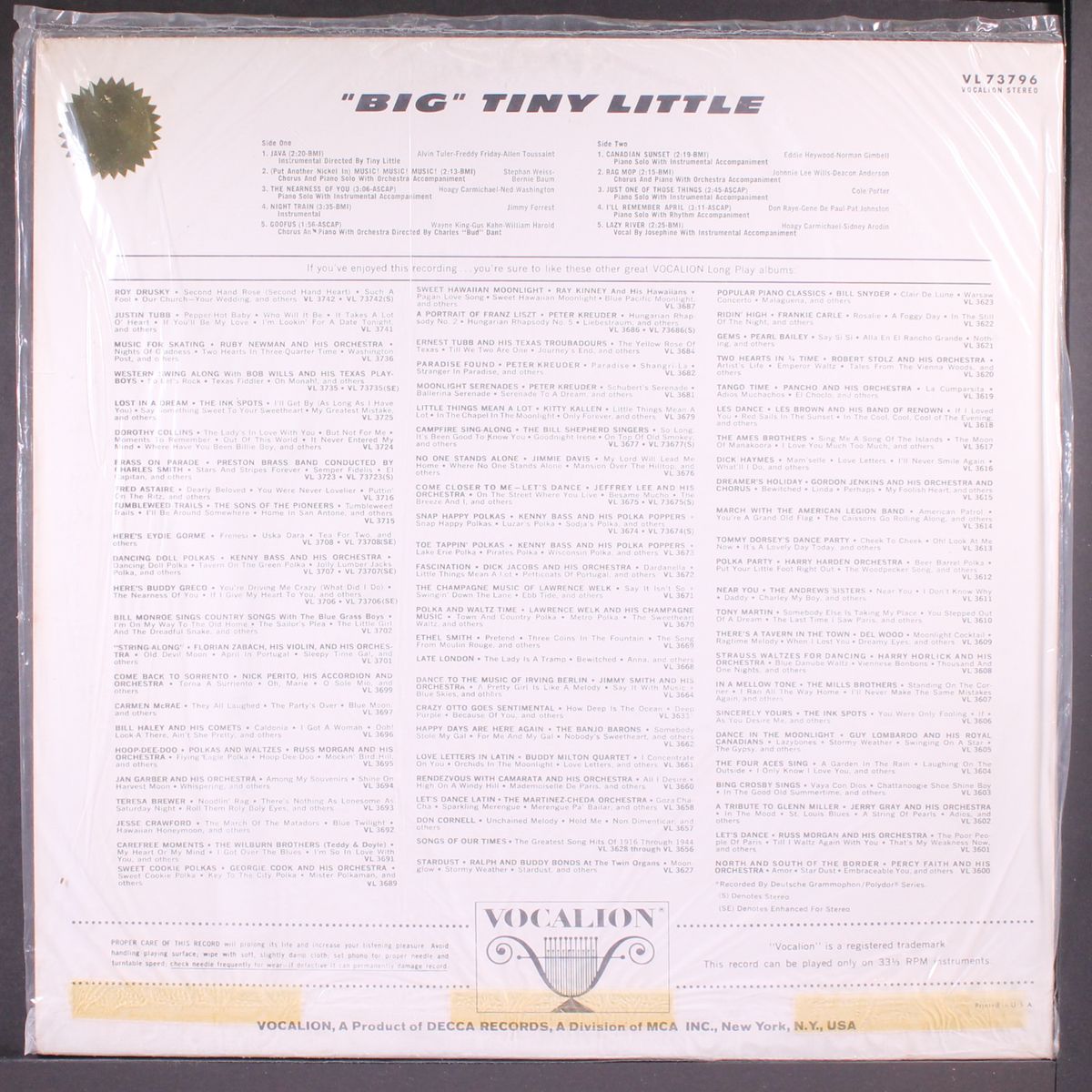 here's by BIG TINY LITTLE