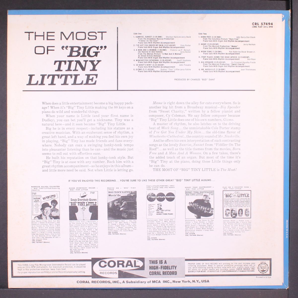 the most of by BIG TINY LITTLE
