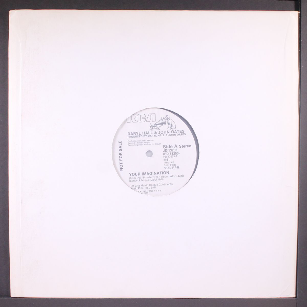 your imagination / same by DARYL HALL & JOHN OATES