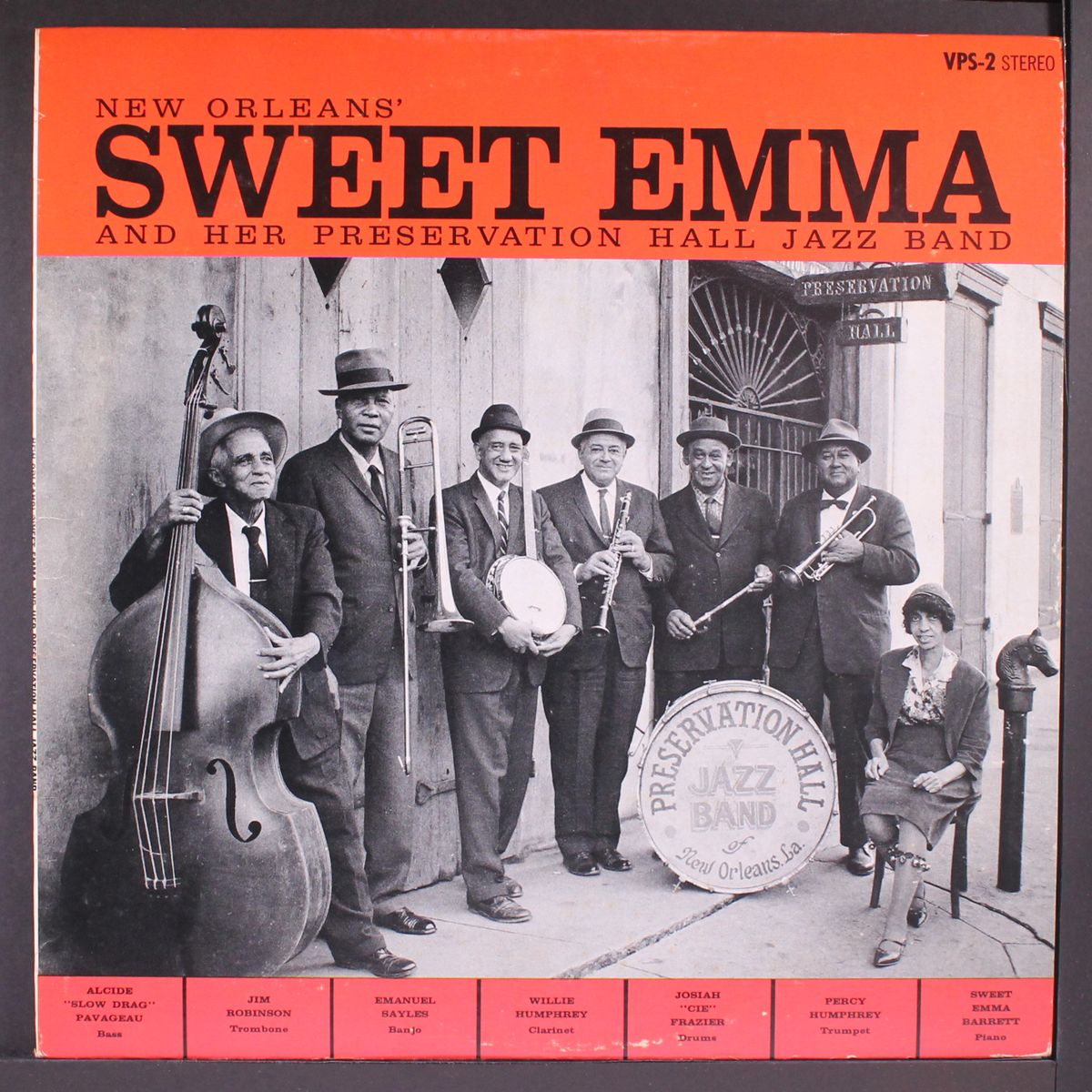 and her preservation hall jazz band by SWEET EMMA
