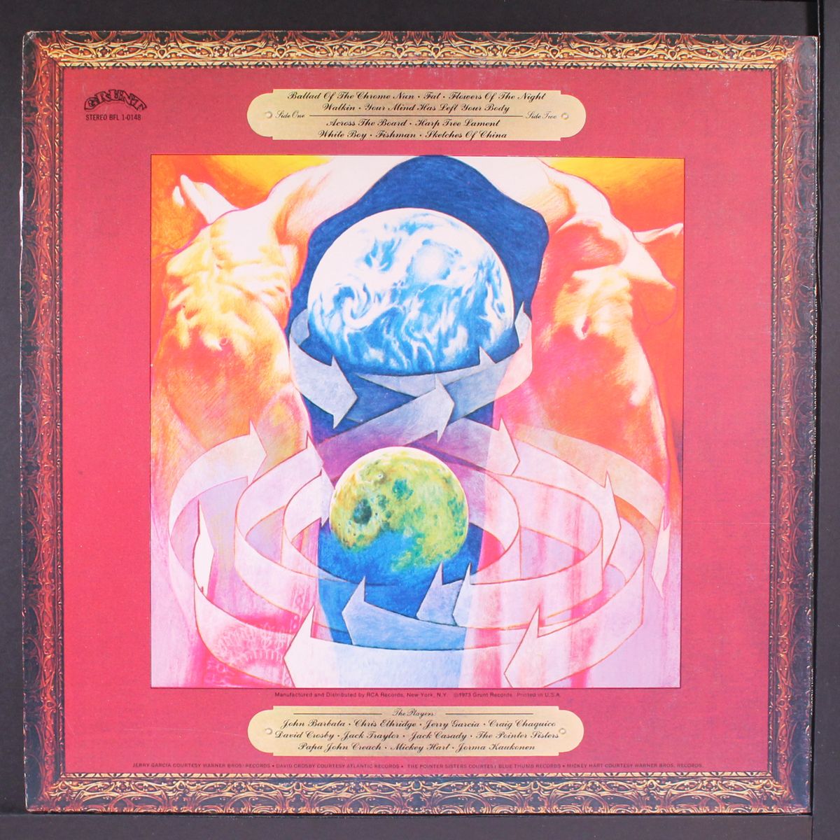 baron von tollbooth & the chrome nun by KANTNER, SLICK & FREIBERG