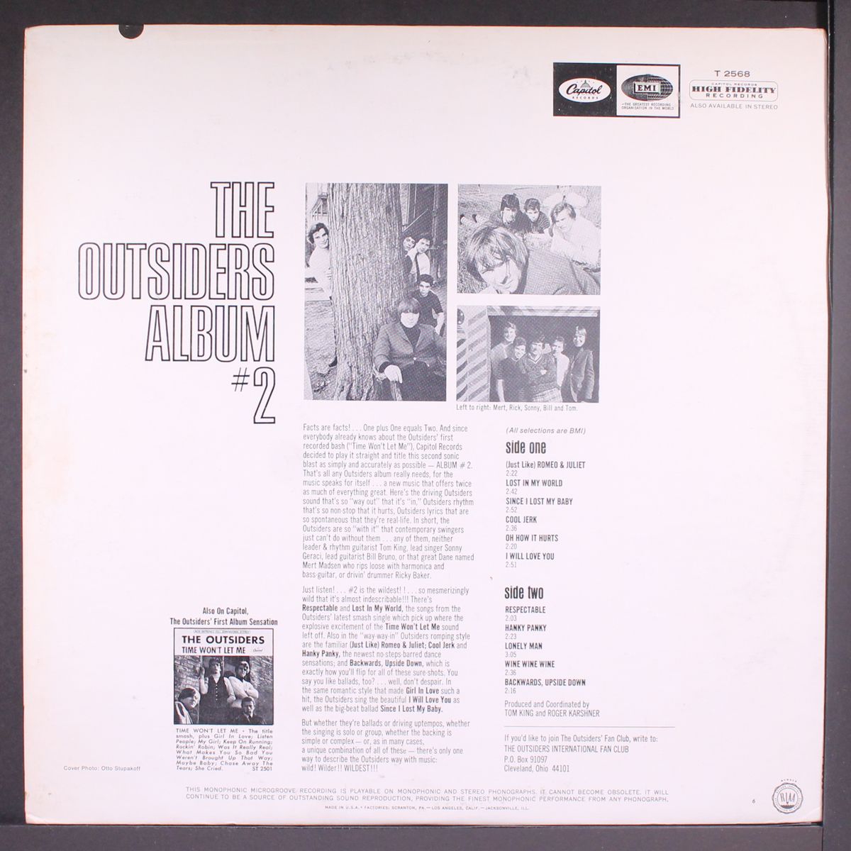 album #2 by OUTSIDERS