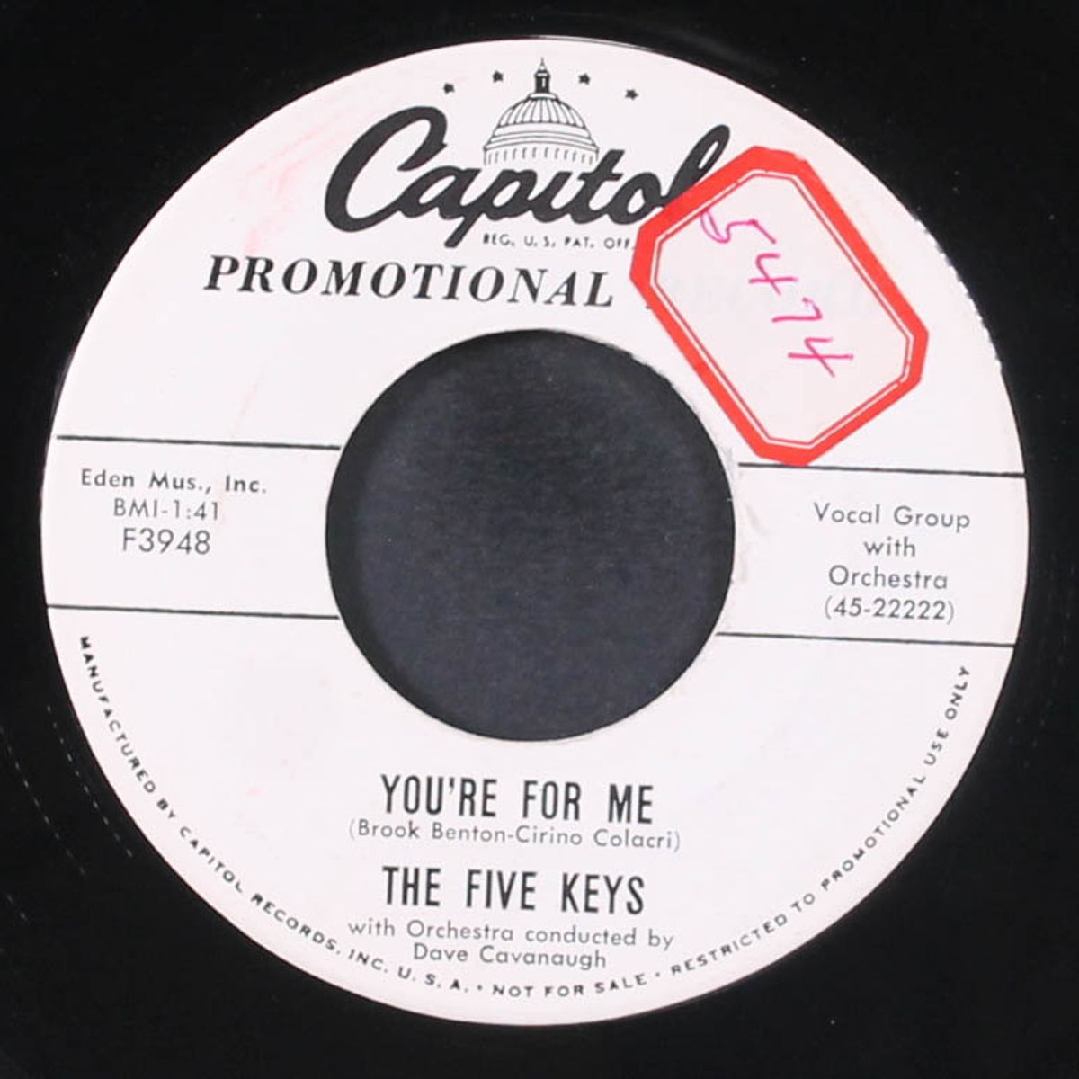 with all my love / you're for me by FIVE KEYS