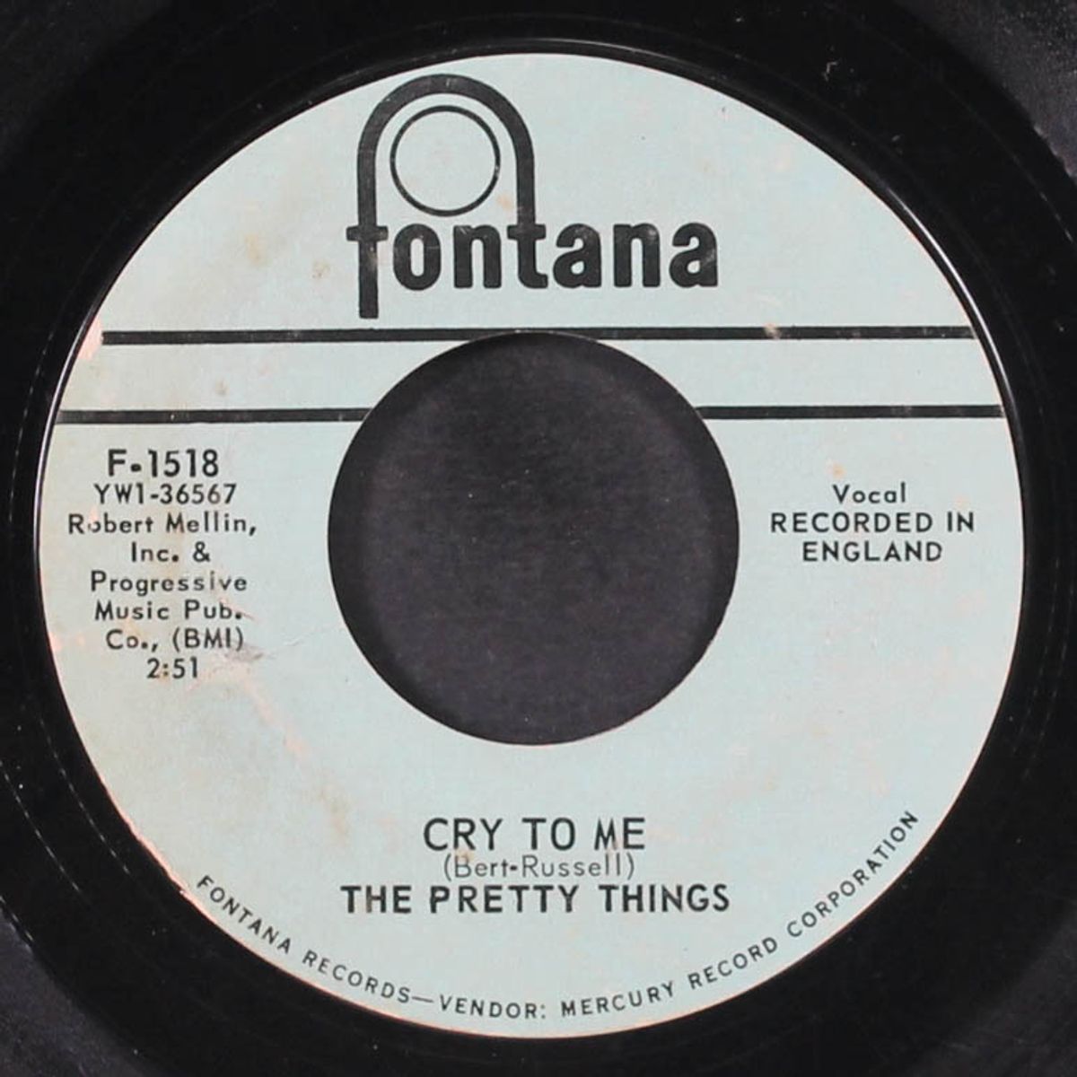 cry to me / i can never say by PRETTY THINGS