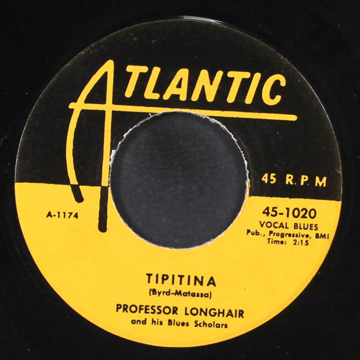 tipitina / in the night by PROFESSOR LONGHAIR