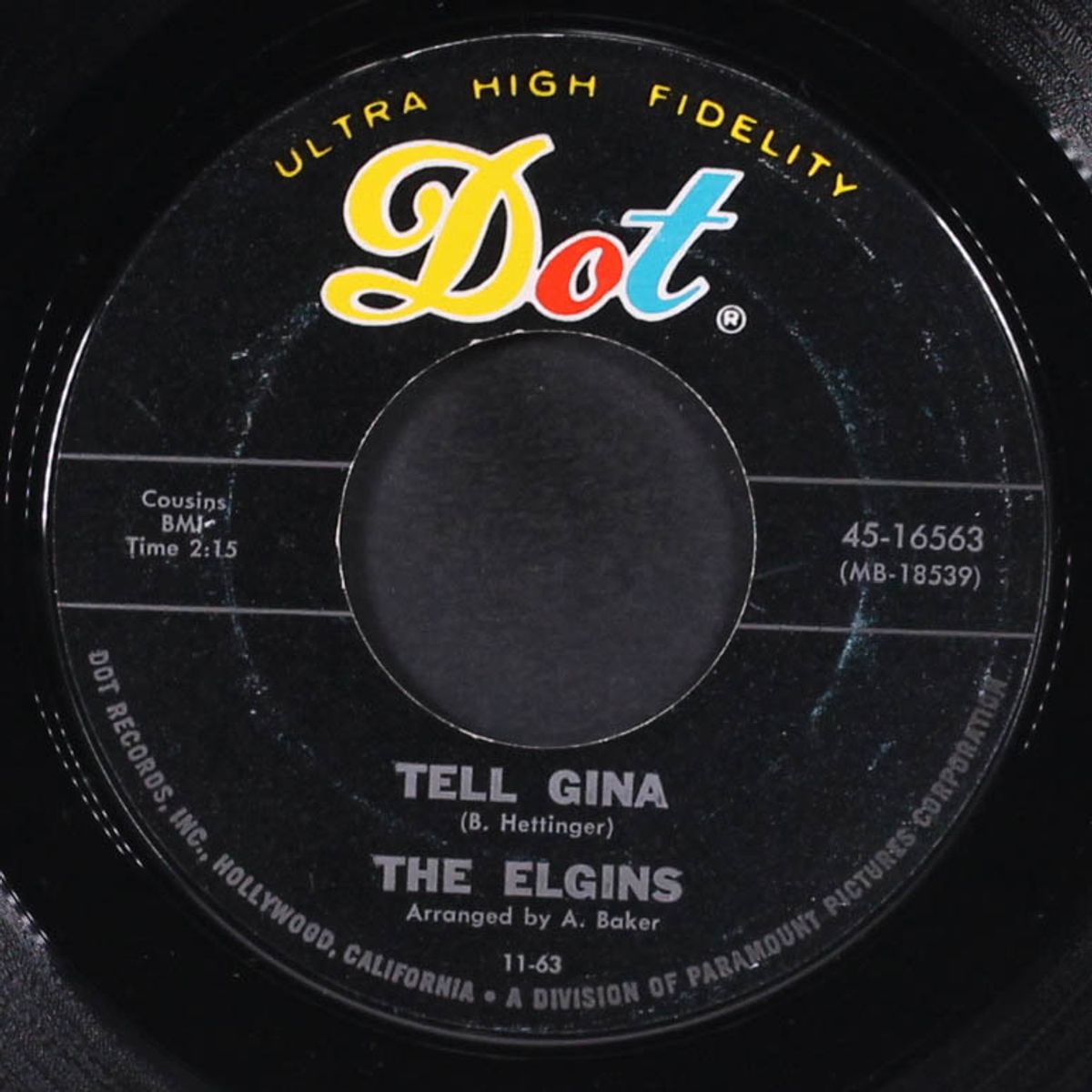 cheryl / tell gina by ELGINS